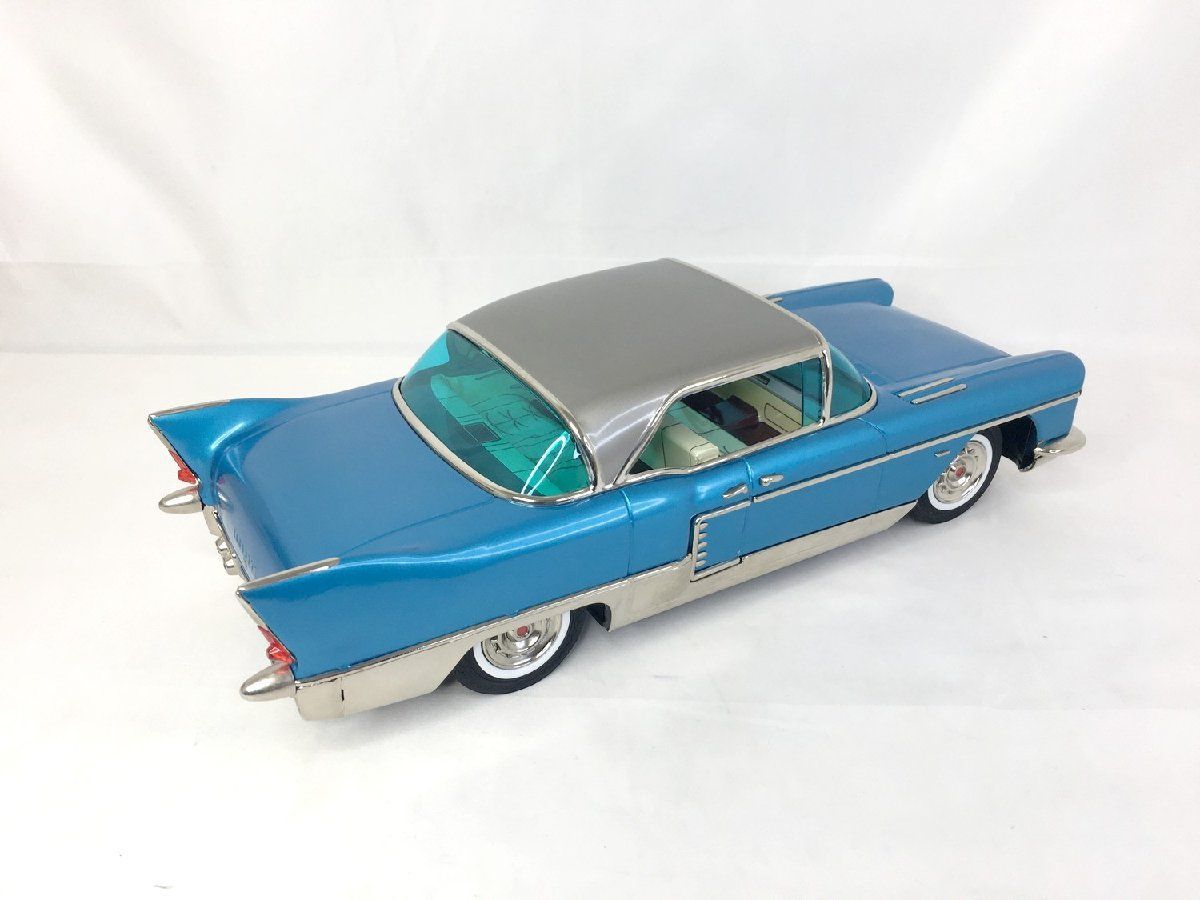 MARUSAN マルサン Cadillac ELDORADO BROUGHAM 1957＆1958 キャデラック エルドラド ブロアム 復刻版  ブリキカー 箱付き カラー：ブルー|mercariメルカリ官方指定廠商|Bibian比比昂代買代購