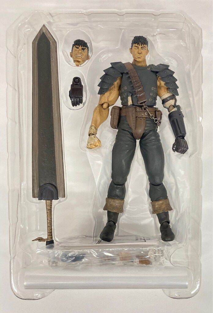 figma 120 ガッツ 黒い剣士ver. figma ガッツ 黒い剣士ver. リペイントエディション