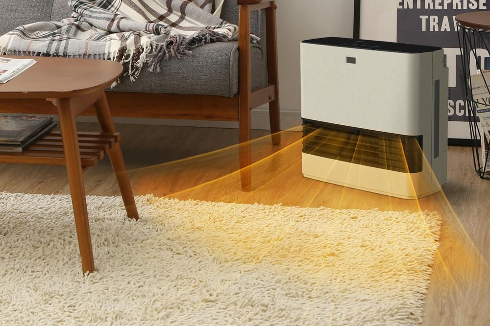 アイリスオーヤマ ヒーター セラミックファンヒーター 大風量 1200W 加湿機能付き 3段階温度調整 転倒オフ機能 速暖 小型 コンパクト 加湿器 ハイブリット式 タイマー機能付き ホワイト IRIS OHYAMA JKC125D1-W WWW_KANDAIZUMI_COM