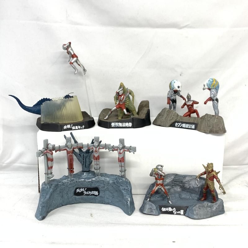 現状品 ｳﾙﾄﾗ怪獣戯画 ｳﾙﾄﾗ兄弟激闘史1 5種ｾｯﾄ 91