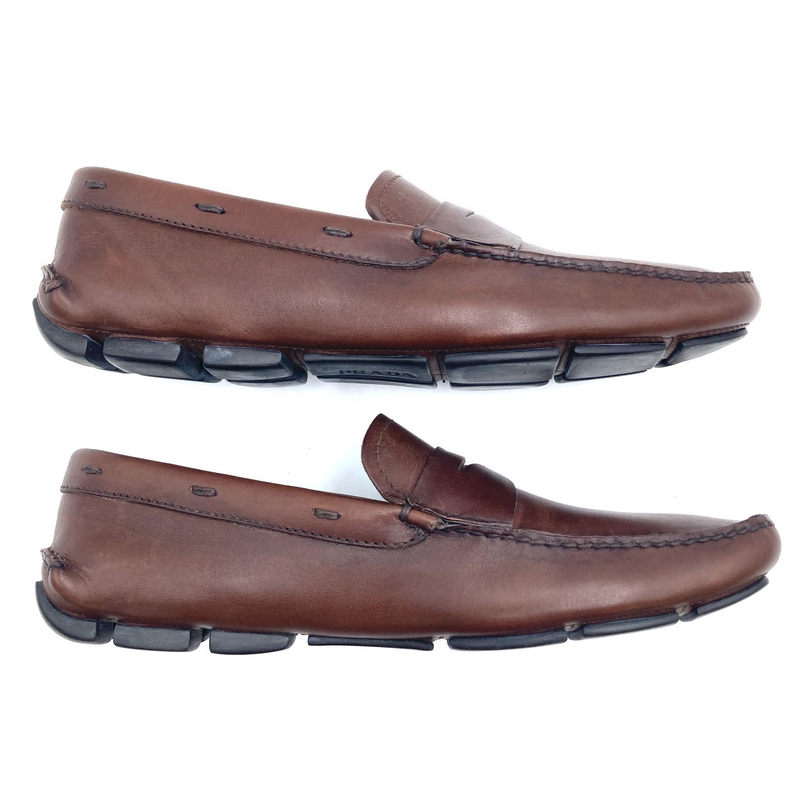 セール】PRADA ドライビングシューズ 2DD164 053 FU00I