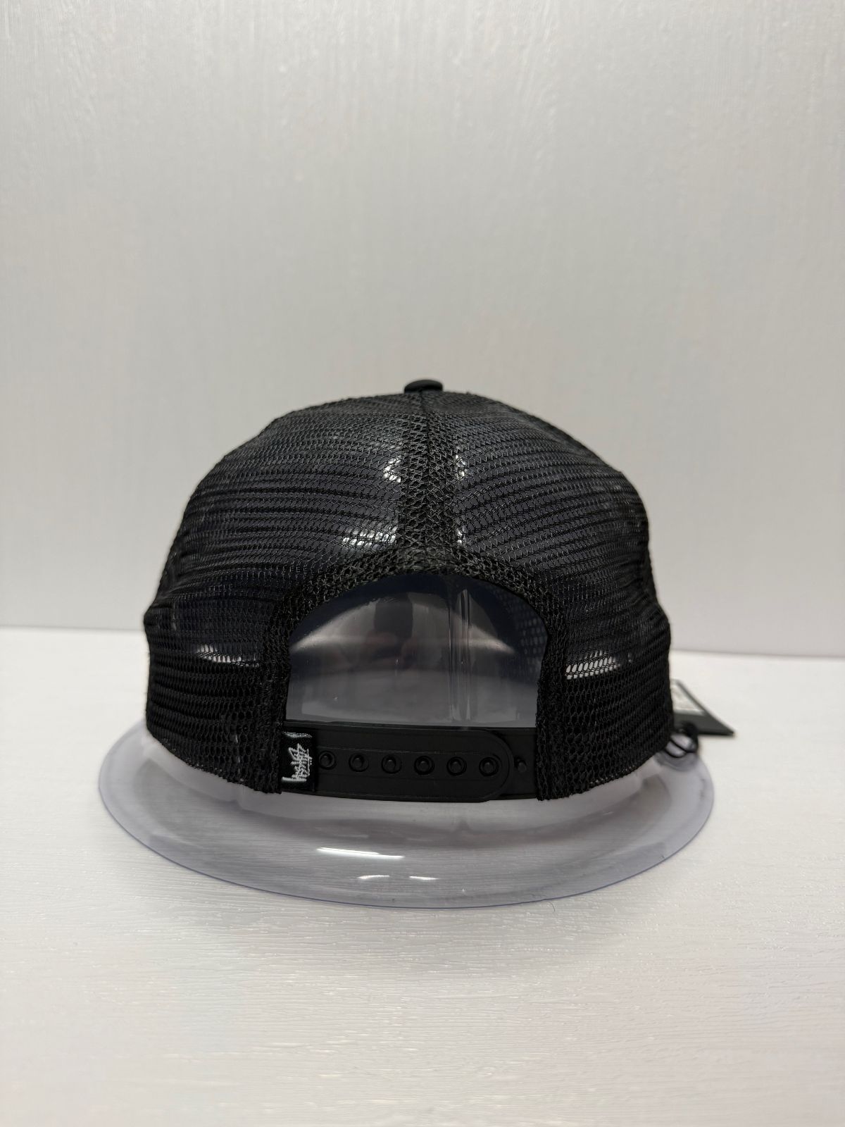Stussy メッシュバック 黒 ベースボールキャップ STUSSY ステューシー メッシュキャップ SS LINK TRUCKER CAP