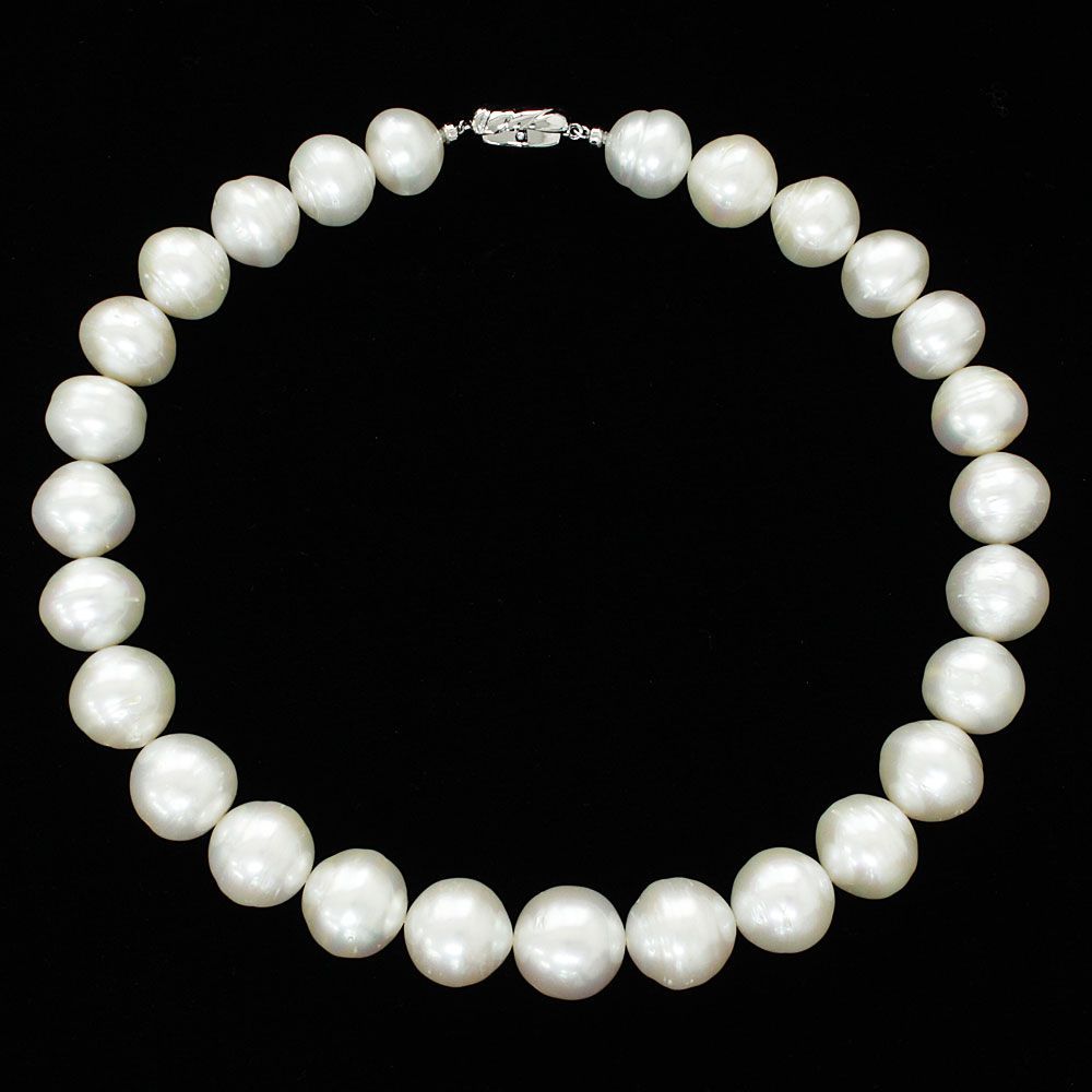 希少 圧巻の超大粒！ 14-17mm 南洋 白蝶 真珠 ネックレス 鑑別 - メルカリ 