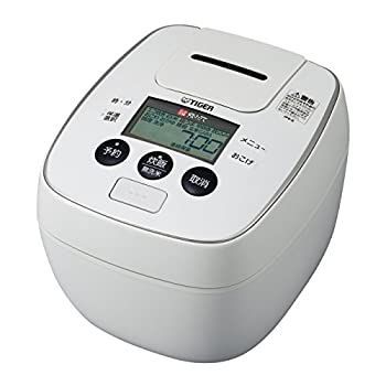 タイガー 炊飯器 圧力IH 炊きたて 5.5合 ホワイト JPB-B100W 【公式通販】