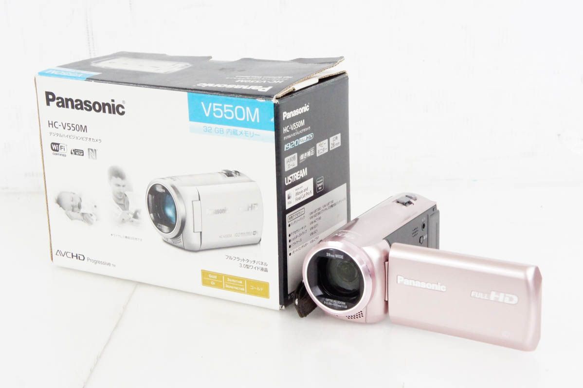 パナソニック ビデオカメラ HC-V550M - ビデオカメラ