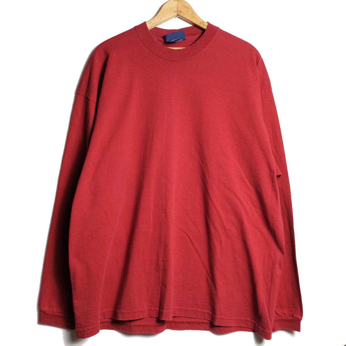 ピューリタン ボーダー Tシャツ クルーネック 90's ピン コットン 90s