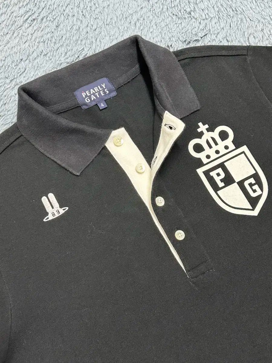 PEARLY GATES(パーリーゲイツ)メンズゴルフ モックネックシャツ 美品