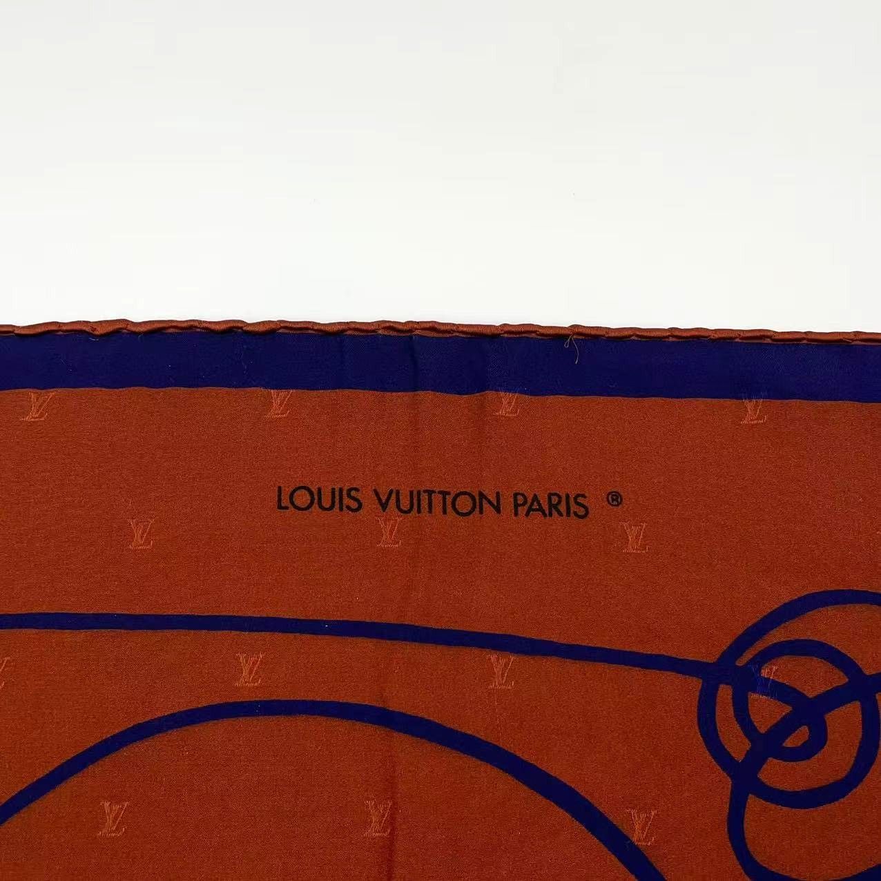 【新品・未使用】ルイヴィトン大判スカーフ　ネイビー　シルク モノグラム 楽天市場】louis vuitton モノグラム スカーフの通販