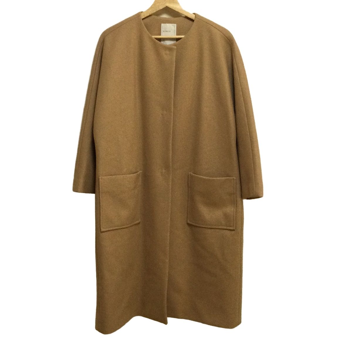 NOBLE(ノーブル) コート サイズ36 S レディース - ベージュ 長袖/秋/冬