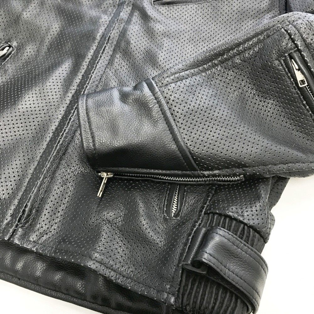 レザージャケット ブラック系