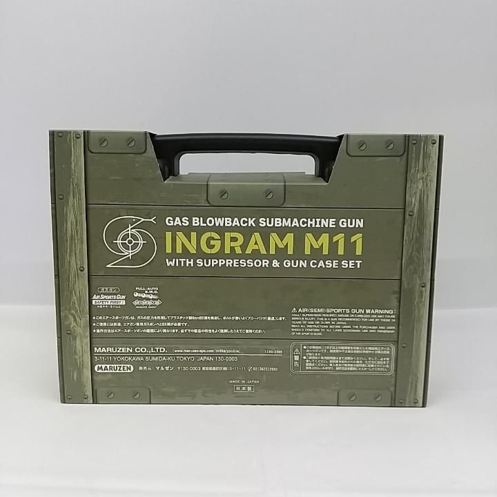 マルゼン イングラム M11 中古 マルゼン] イングラム M11 フルセット (中古)｜エアガン.jp