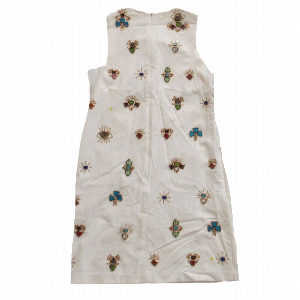 【極美品】スリーワンフィリップリム 　ビジュー　ワンピース　ノースリーブ　黒 3.1 Phillip Lim 3.1 フィリップリム ビジュー装飾 ノースリーブ