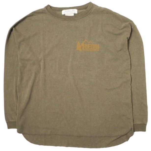 REMI RELIEF x L'Appartement レミレリーフ アパルトモン 別注 日本製 Print L/S Tee  プリントロングスリーブTシャツ 19070560007430 Free BROWN トップス g14391
