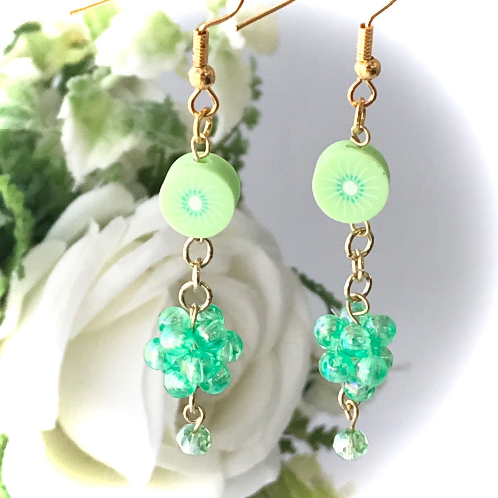 ハンドメイドピアス1883 No1883♡大人可愛い♡ハンドメイドピアス⁄イヤリング まとめ売り