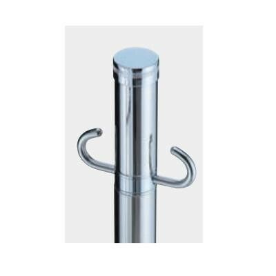 シロクマ フロアパーティションポール クローム 鏡面 FPP-0407 MARWIL-DEMENAGEMENTS_CH