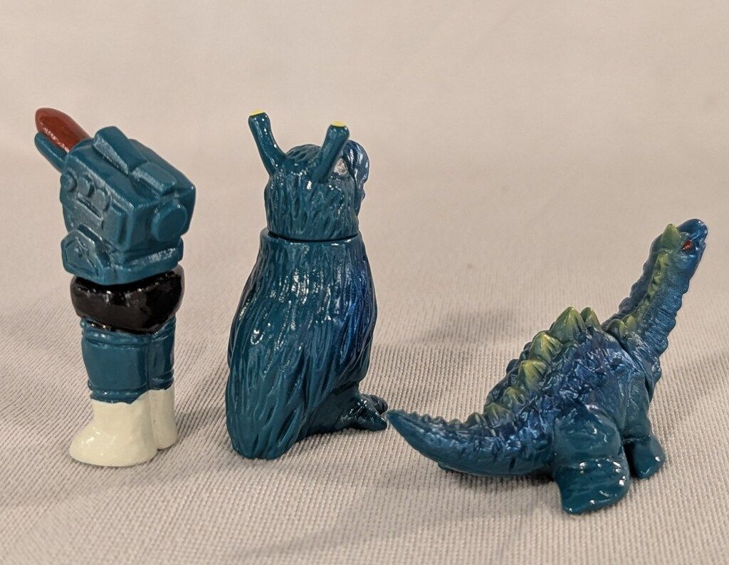 Kotorimark よい子のおもちゃ Battle set 2nd Nessie diatryma missile