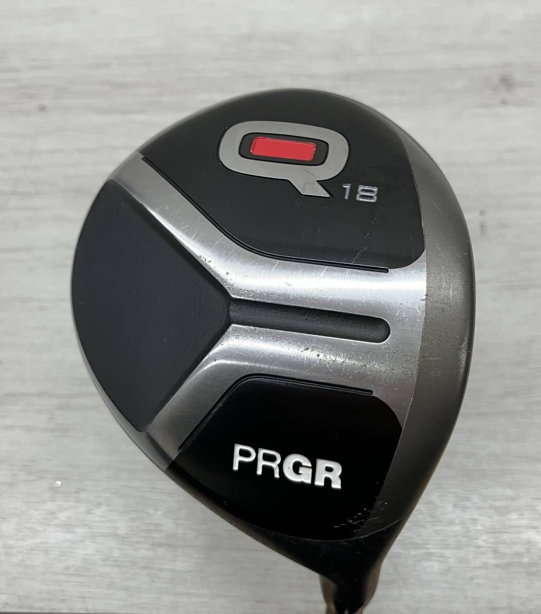 PRGR Q18 カスタムシャフトPRGR 窮地を救うオールラウンドギア「Q
