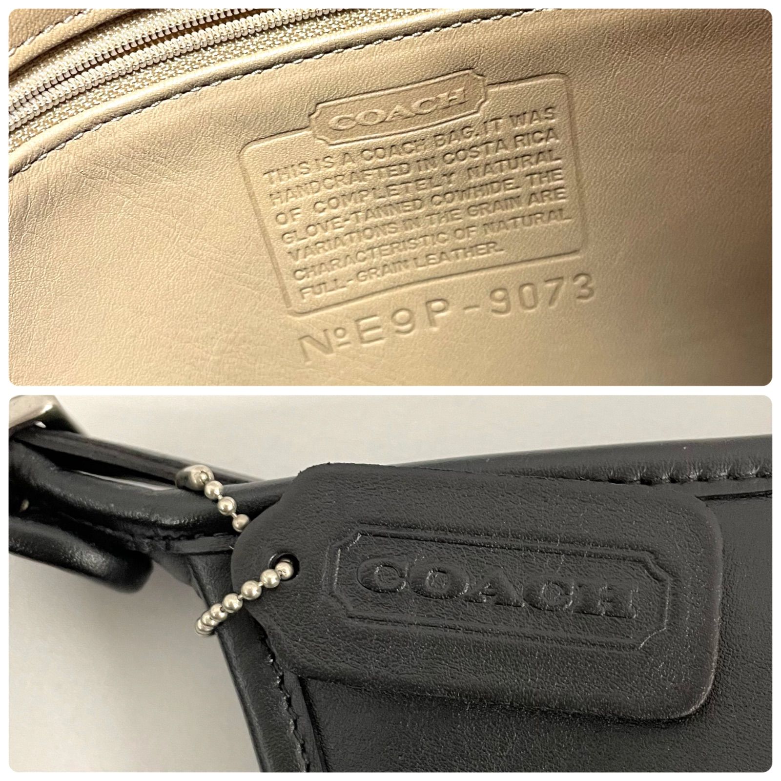 オールドコーチ OLD COACH ショルダーバッグ ブラック 9073 - メルカリ