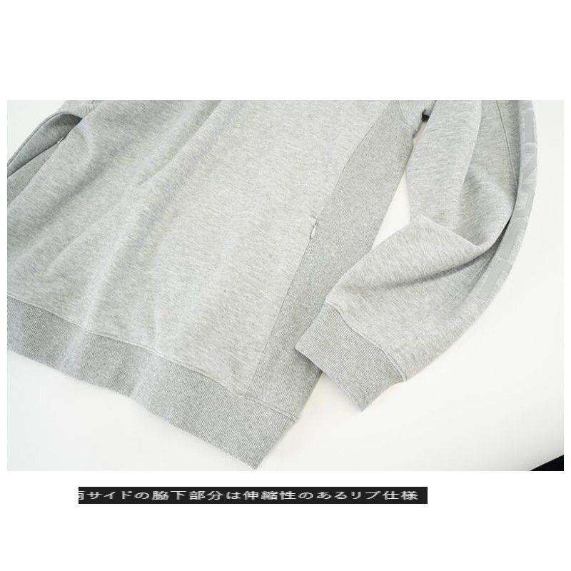 クルーネックスウェット XXL グレー