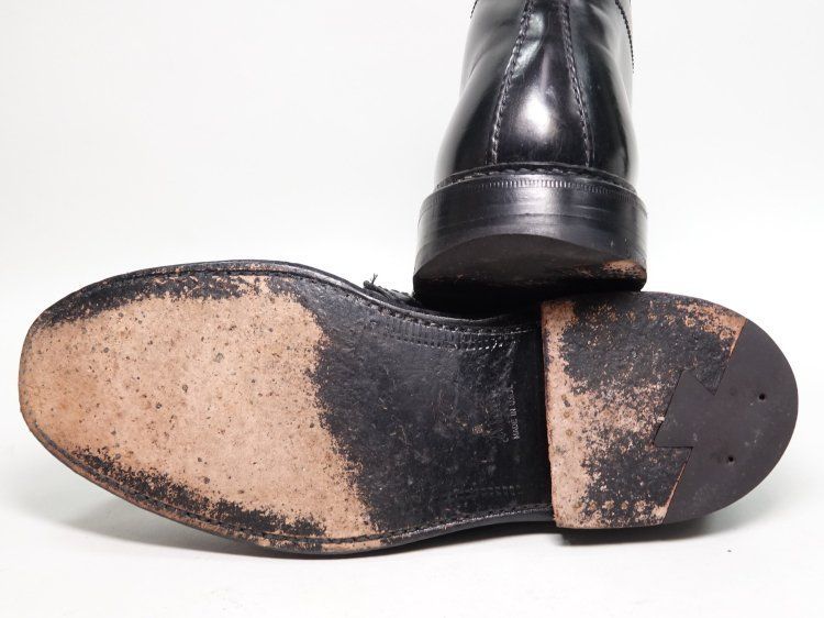 385 / 1124 極上 オールデン チャッカブーツ ブラック コード