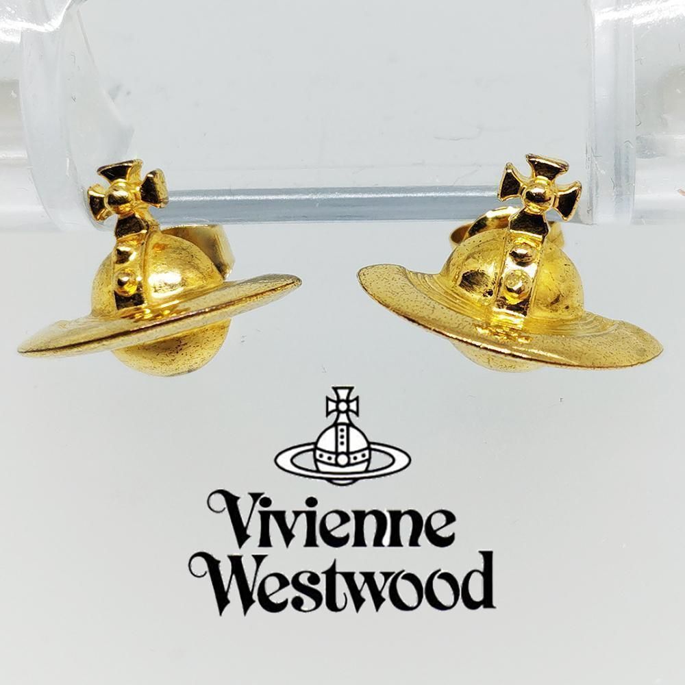 Vivienne Westwood 金色のオーブのピアス - roxane - メルカリ