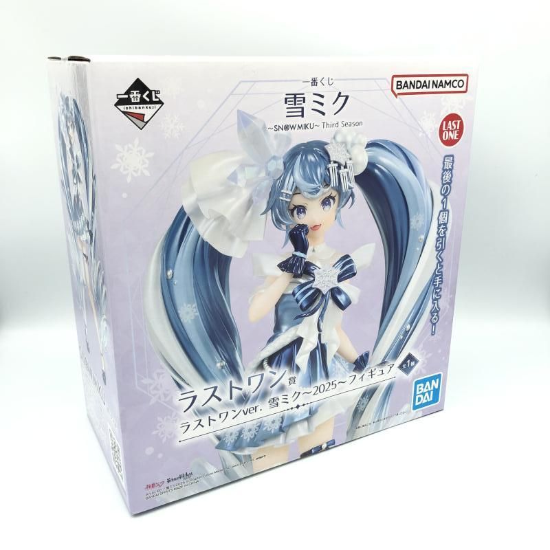 中古】未開封)バンダイ 一番くじ ラストワン賞 雪ミク 2025