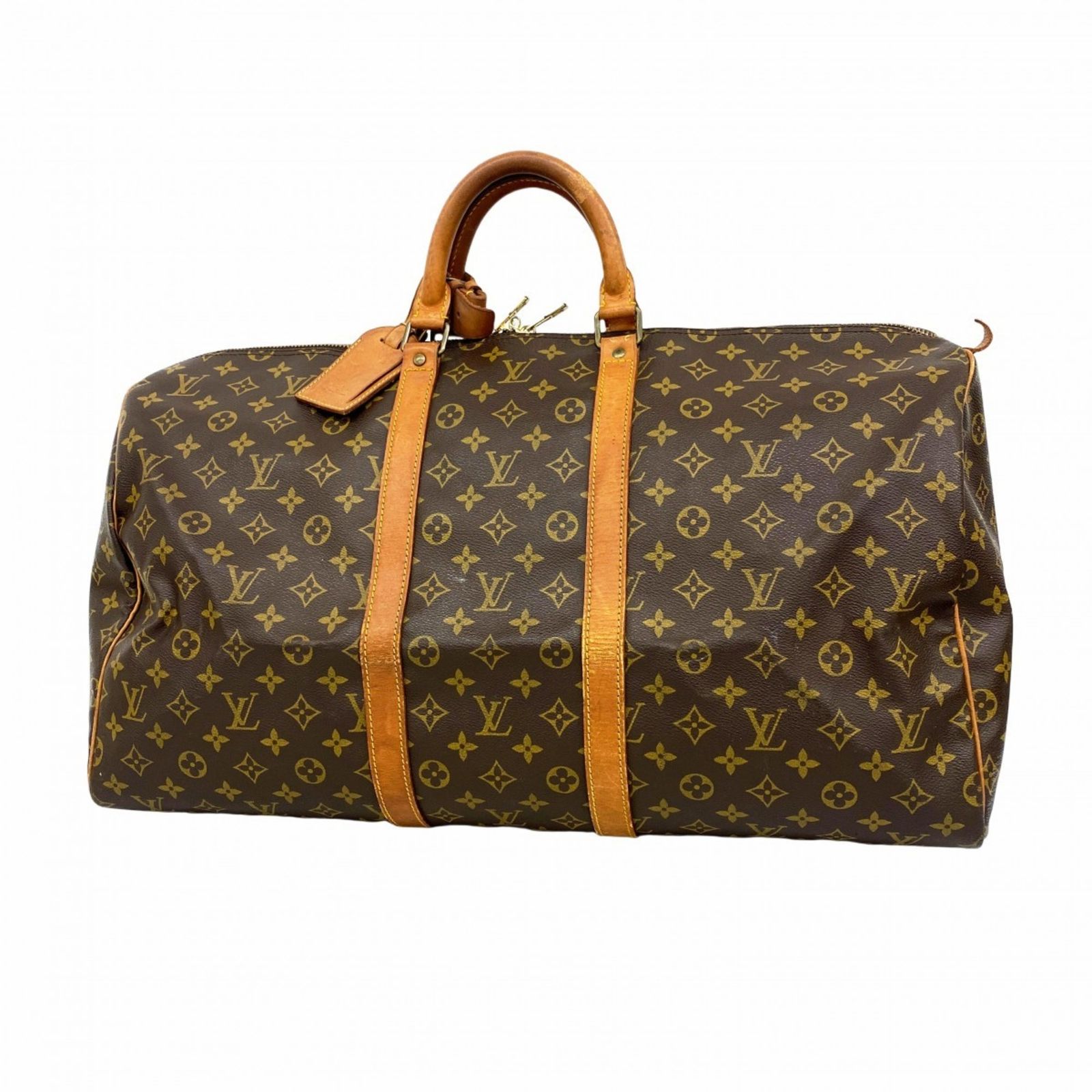 ルイ ヴィトン Louis Vuitton ルイ ヴィトン ボストンバッグ モノグラム キーポル55 M41424 ブラウンメンズ レディース P1442154