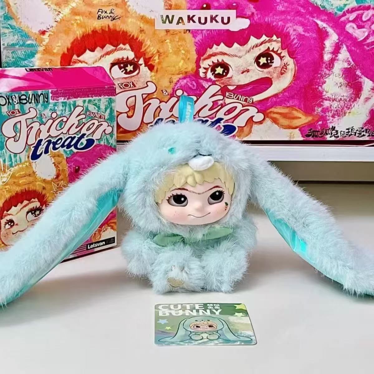 wakuku2 cute bunny ワクク もふもふの癒し♡『WAKUKU(ワクク)』第2弾“FOX＆BUNNY”が登場