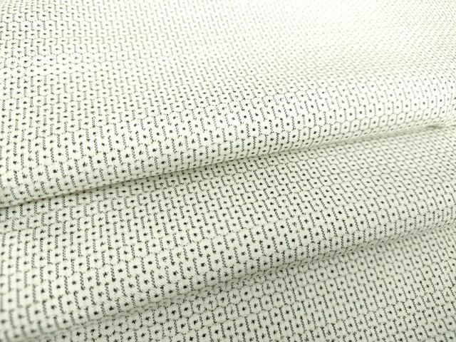 平和屋着物●本場大島紬　白大島　100亀甲　総詰め　正絹　逸品　DAAQ3329ps 平和屋着物○本場大島紬 白大島 100亀甲 総詰め 正絹 逸品 DAAQ3329ps