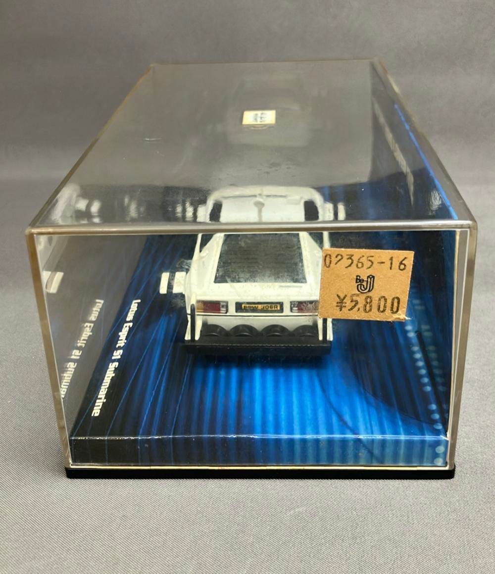 007 私を愛したスパイ ミニカー ロータス・エスプリS1 サブマリン（ホワイト） ミニチャンプス ロータス エスプリ S1 サブマリンモード 「007 私を愛したスパイ
