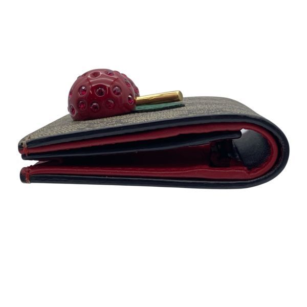 GUCCI グッチ GGスプリーム チェリー ウォレット 財布 楽天市場】【美品】グッチ 【GUCCI】チェリー付き GGスプリーム