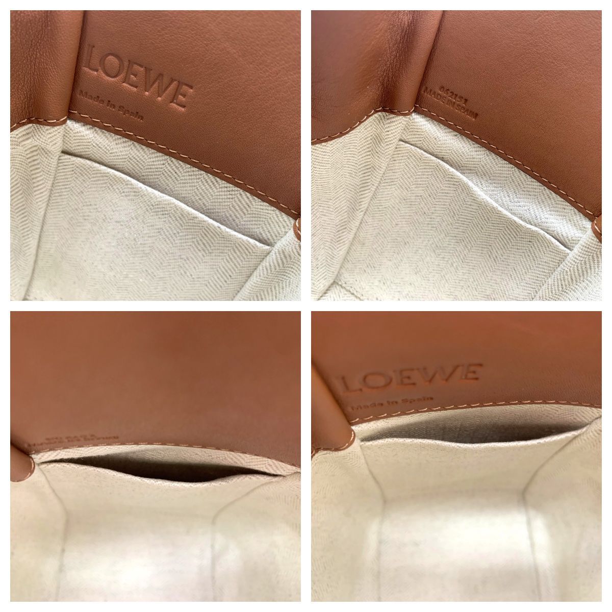 LOEWE ロエベ ハンモック ドローストリングミニ レザー 2WAY