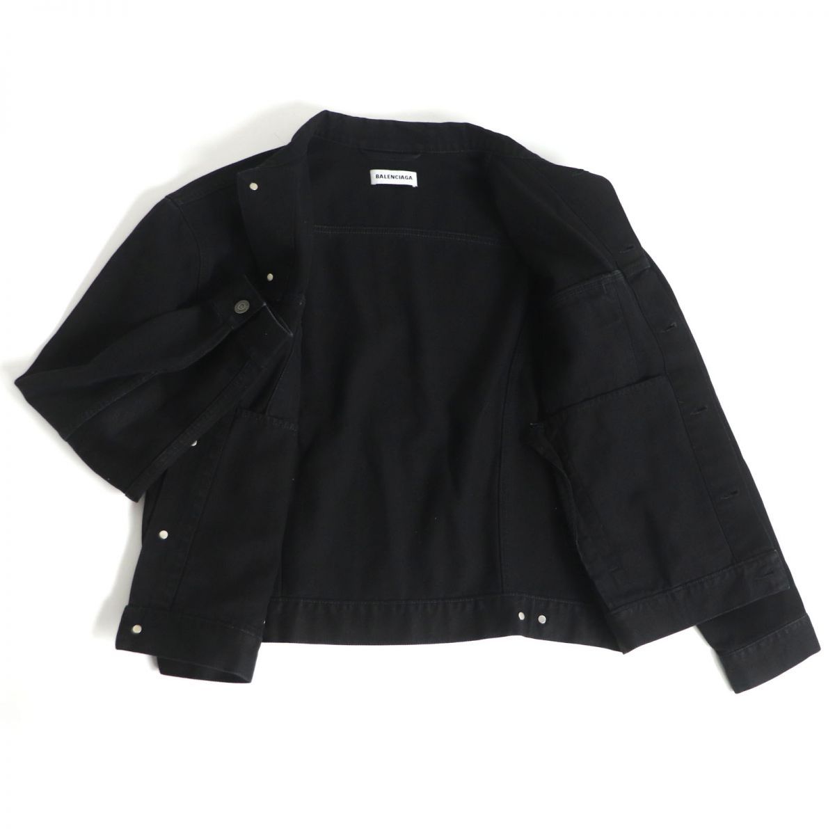 良品□19SS BALENCIAGA/バレンシアガ 571449 バックロゴ/ライン 良品□19SS BALENCIAGA/バレンシアガ 571449 バックロゴ/ライン