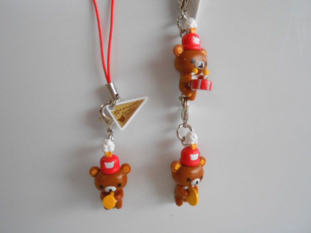 ♯Jum26AZ リラックマ 10th 連結 フィギュア ストラップ 6種 ♯Jum26AZ リラックマ 10th 連結 フィギュア ストラップ 6種