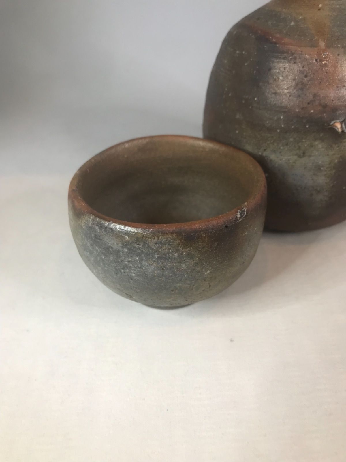 備前焼 ぐい呑み 徳利セット 榊原清人氏作 - メルカリ