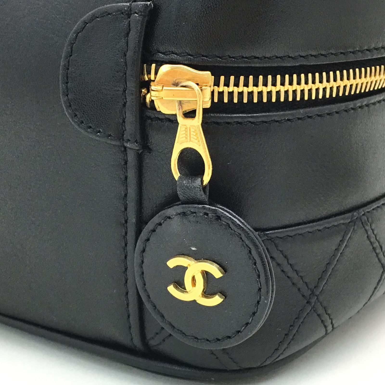 ✨美品✨シャネル バニティバッグ ココマーク ビコローレ ラムスキン ブラック 楽天市場】CHANEL シャネル ビコローレ ココマーク バニティバッグ