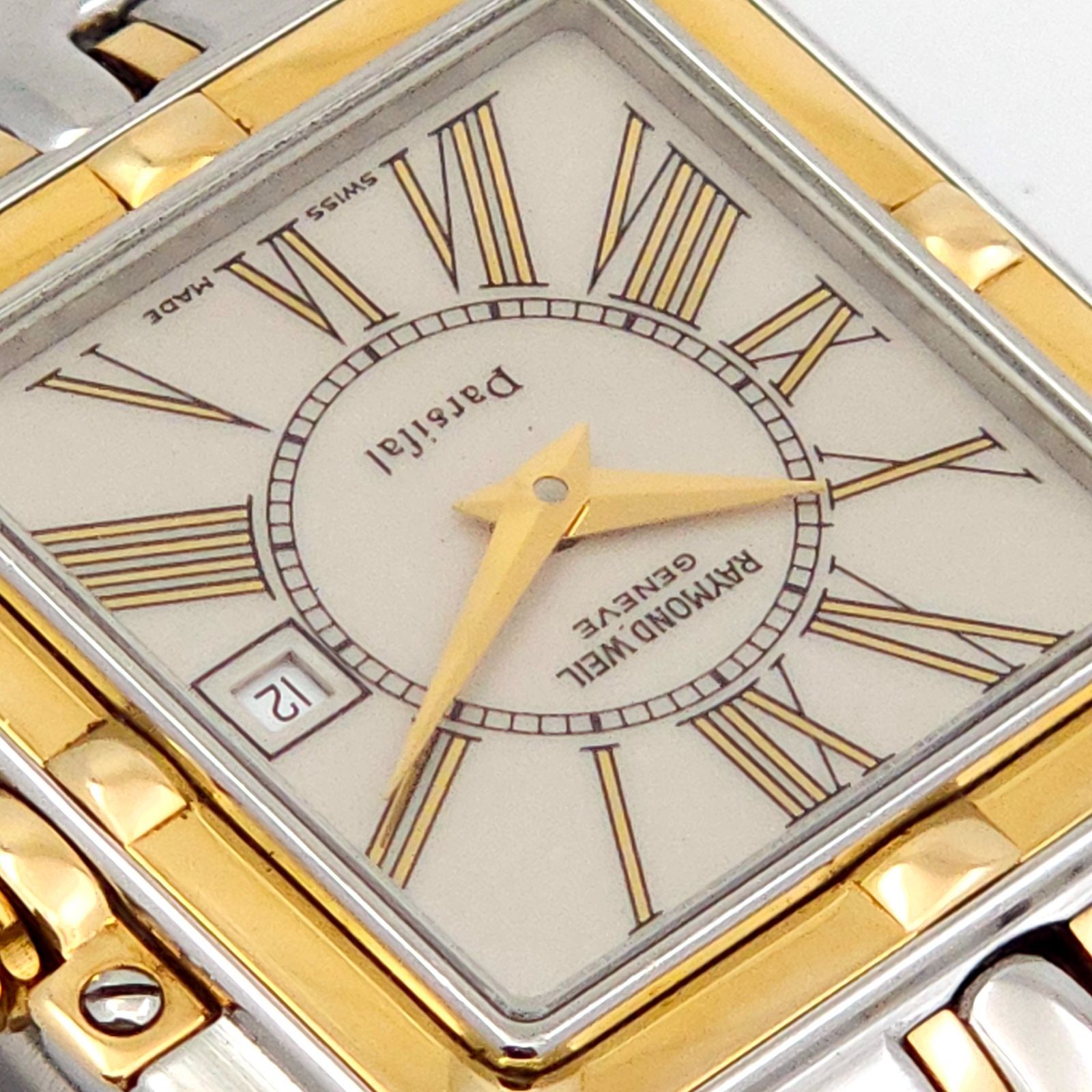 ☆本体良品 RAYMOND WEIL レイモンドウィル Parsifal 9390 QZ 動作品