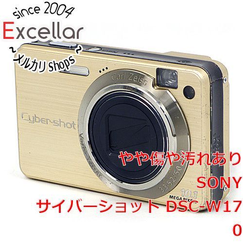 bn 9 SONY製 Cyber-shot DSC-W170 ゴールド 1010万画素 本体のみ