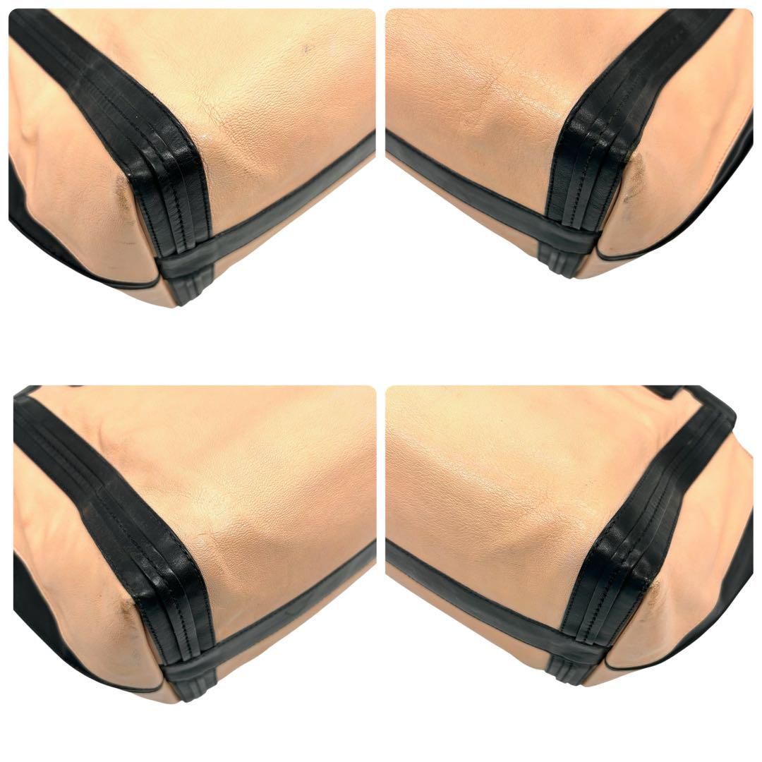 良品 1200 クロエ アリソン トートバッグ レザー バイカラー