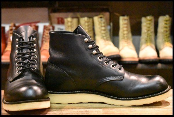 9D 箱付 良品 11年】レッドウィング 8165 アイリッシュセッター 黒