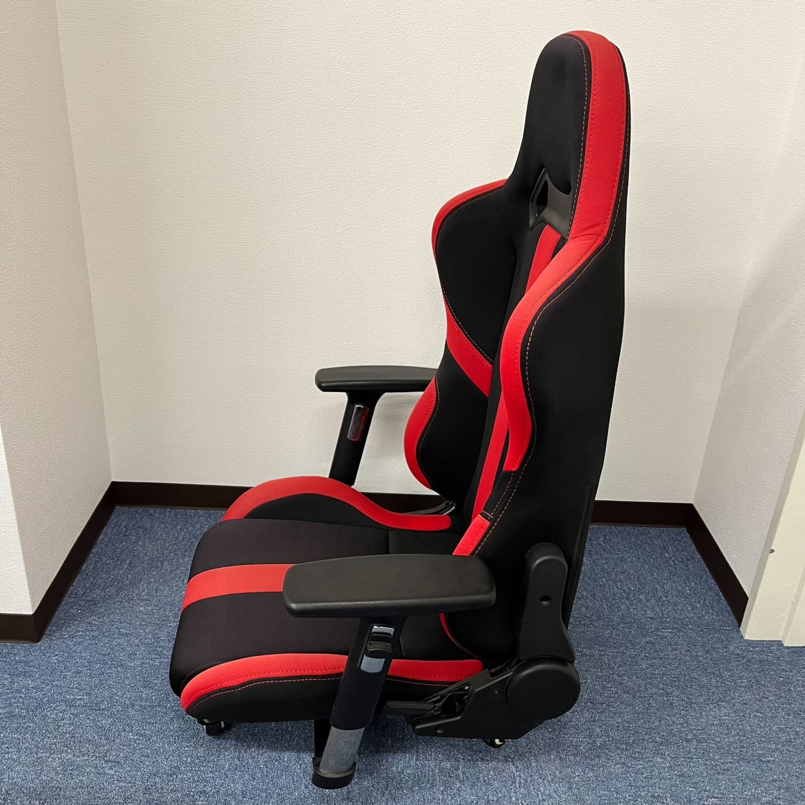中古美品】 Bauhutte LOC-950RR ゲーミングチェア 座椅子 バウヒュッテ 