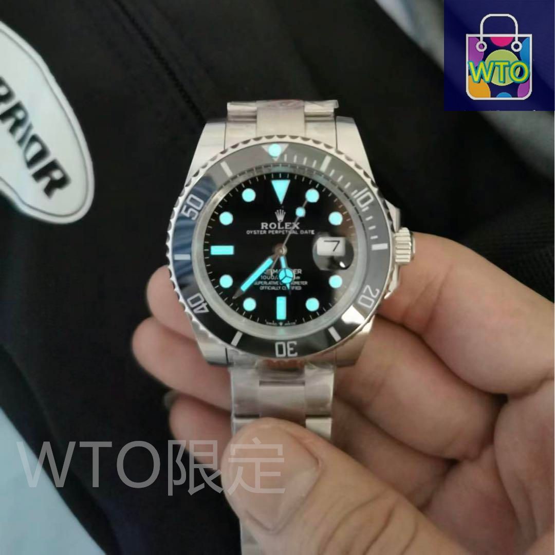 サブマリーナ風の自動巻き 腕時計並行輸入品 ロレックス風 サブマリーナの通販 by wn's shop｜ラクマ