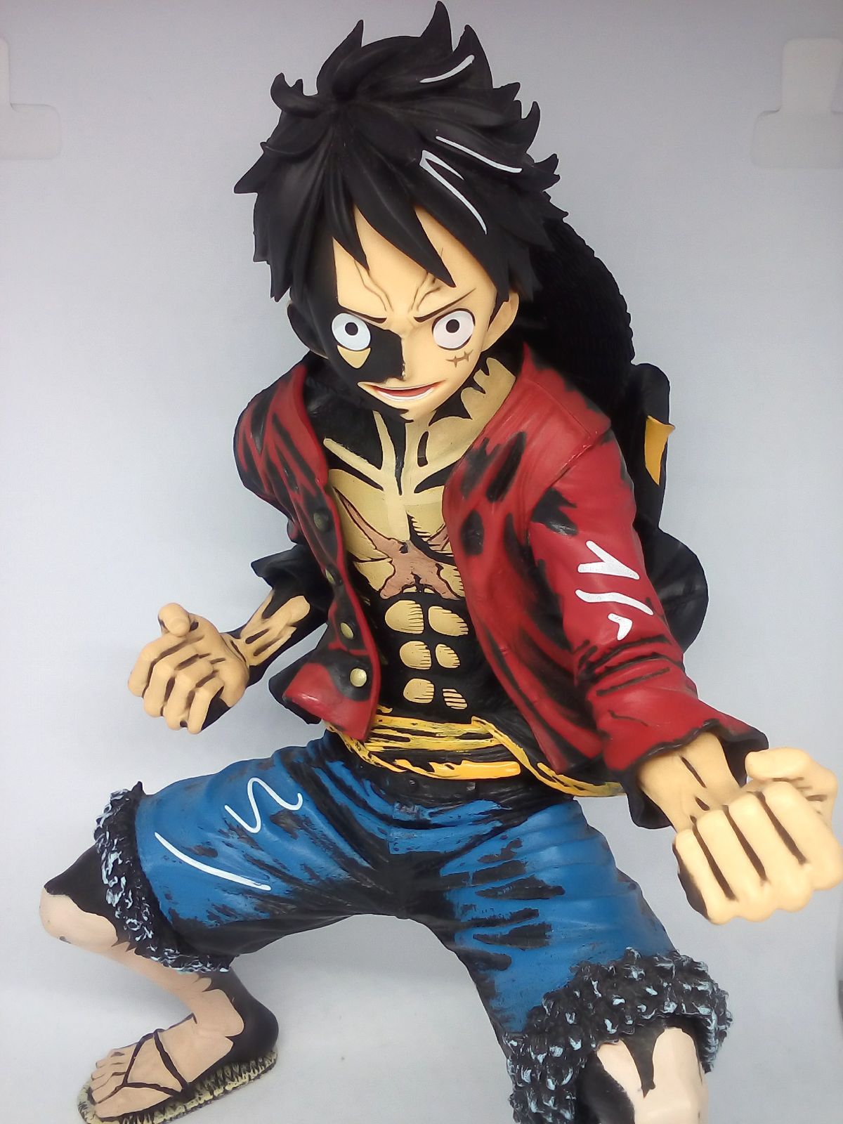 ルフィ フィギュア ワンピース ONE PIECE 2次元塗装 二次元塗装 - メルカリ