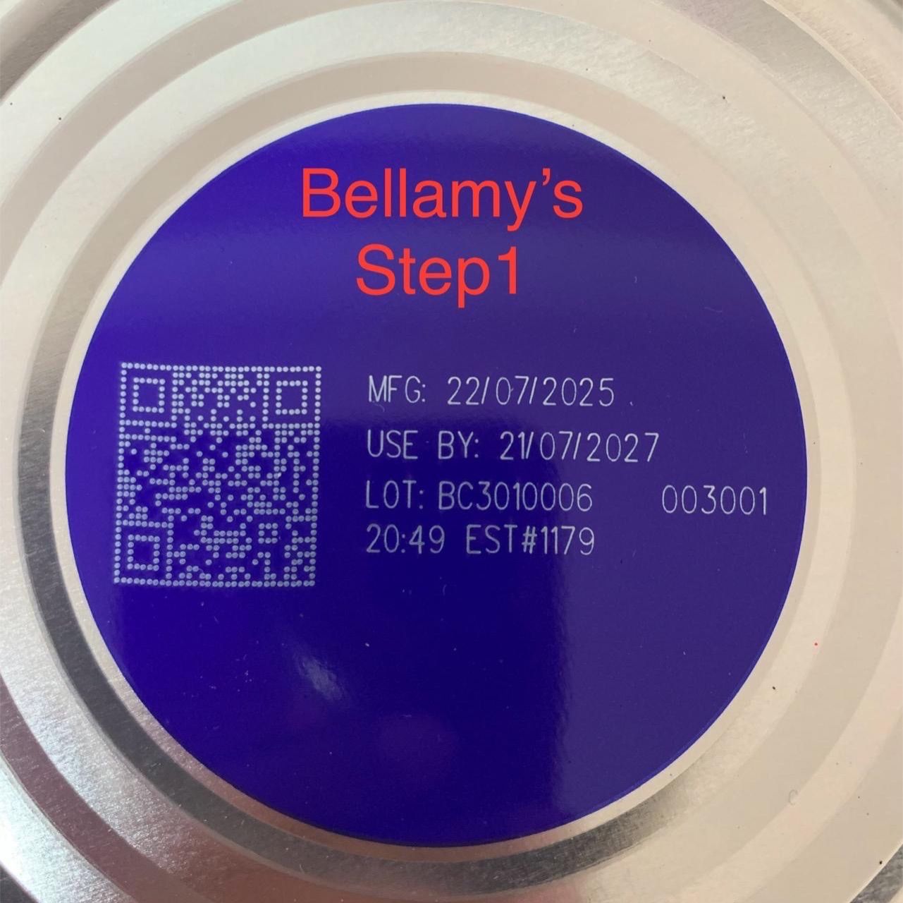 Bellamysベラミーズオーガニック粉ミルクステップ1-1缶Fremon出品 