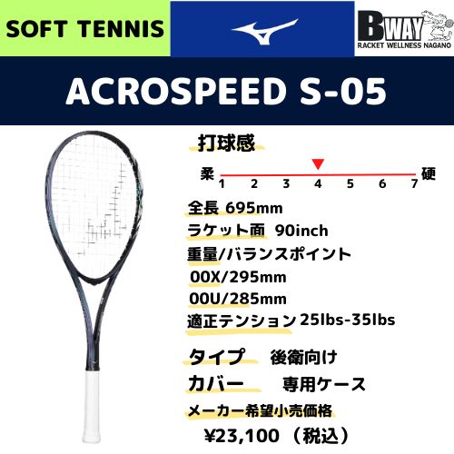 MIZUNO ACROSPEED S-05（アクロスピード S-05） - メルカリ