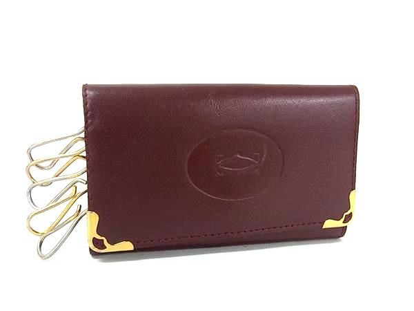 Cartier カルティエ マストライン レザー 5連 キーケース 鍵入れ