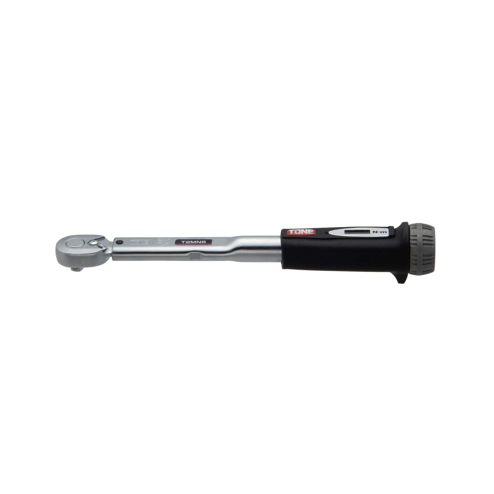 トネ TONE プレセット形トルクレンチ ダイレクトセットタイプ T2MN6-QL 差込角6.35mm 1|4 ブラック 6N m