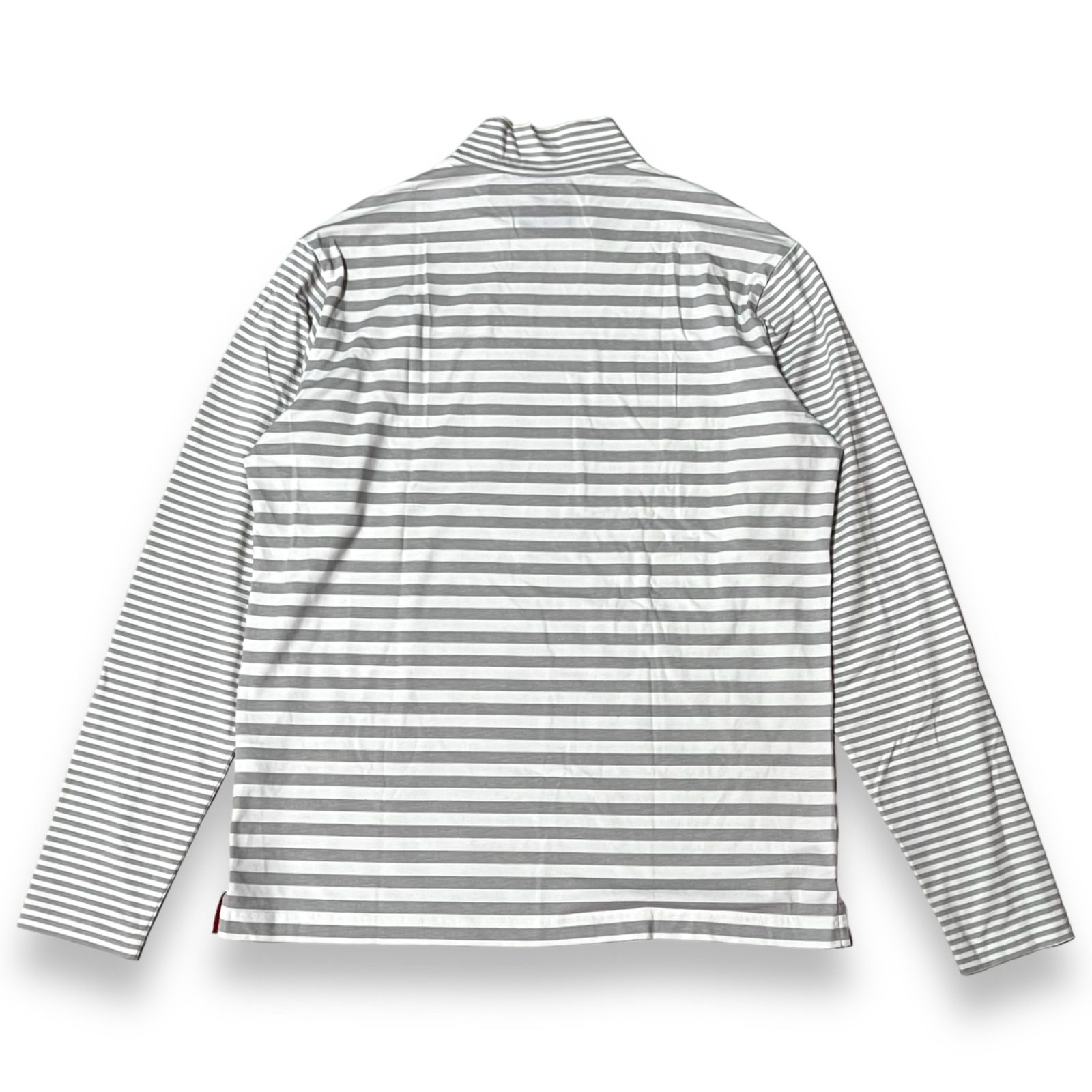 ニューバランス ゴルフ モックネック 長袖 トップス メンズ ホワイト 白 カジュアルゴルフドットコムby PALM SPRINGSにnew balance golf