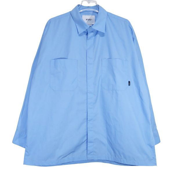 WTAPS ダブルタップス 24AW REPO/LS/CTPL.BROADCLOTH 242CWDT