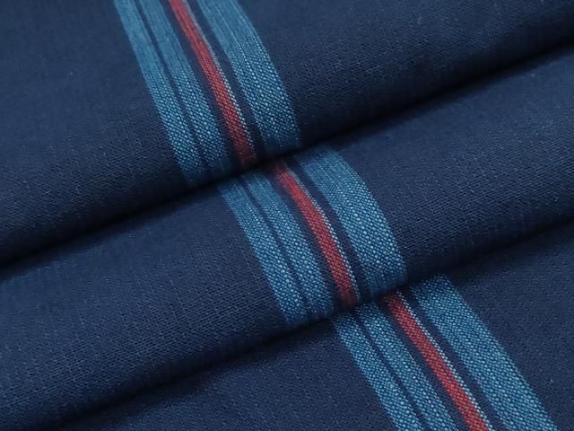 平和屋着物∴夏物 浴衣 間道 綿 CAAY4644ng